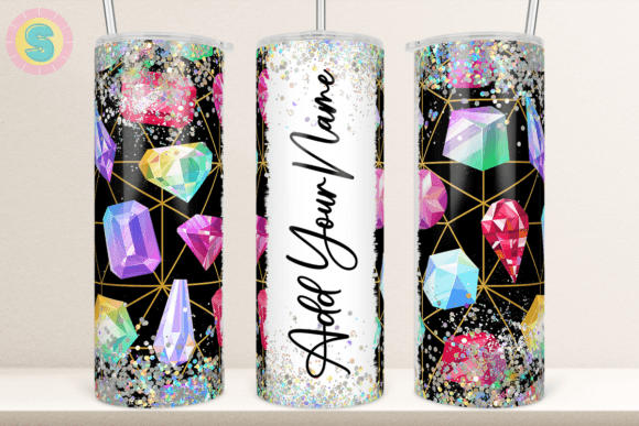Download Crystal Add Your Own Name Tumbler Wrap - Premium Resources
