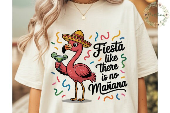 Download Fiesta Flamingo Party Sublimation Design - Sublimation design Collection