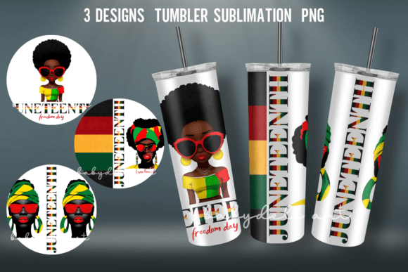 Download Juneteenth Tumbler Sublimation Design - Sublimation design Collection