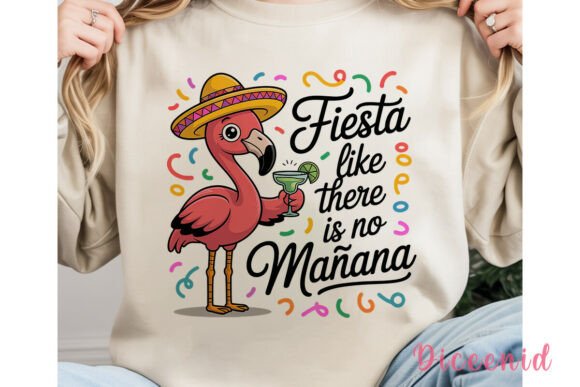 Download Fiesta Flamingo Party Sublimation Design - Sublimation design Collection