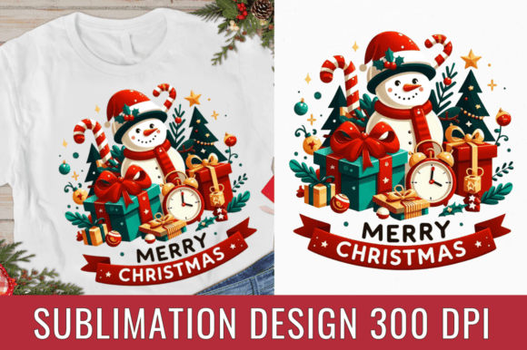 Download Merry Christmas Sublimation Design - Sublimation design Collection