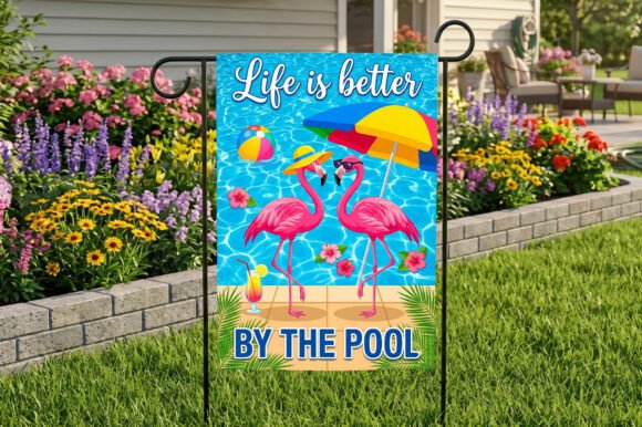 Download Summer Flag Sublimation Design - Sublimation design Collection