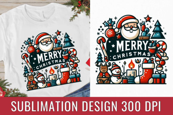 Download Merry Christmas Sublimation Design - Sublimation design Collection