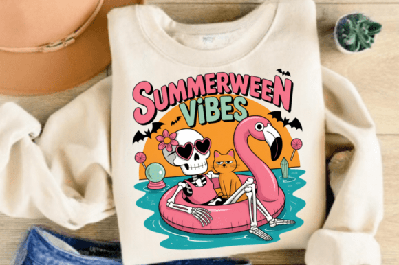 Download Summerween Vibes Sublimation Design - Sublimation design Collection